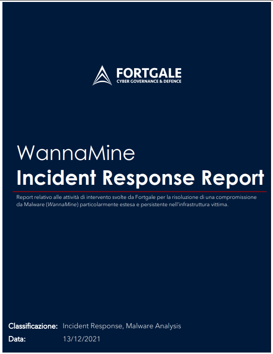 WannaMine Incident Response